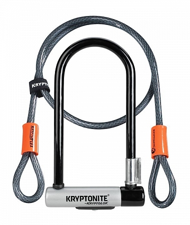 Kryptonite Kryptolok Series 2 Standard с тросом